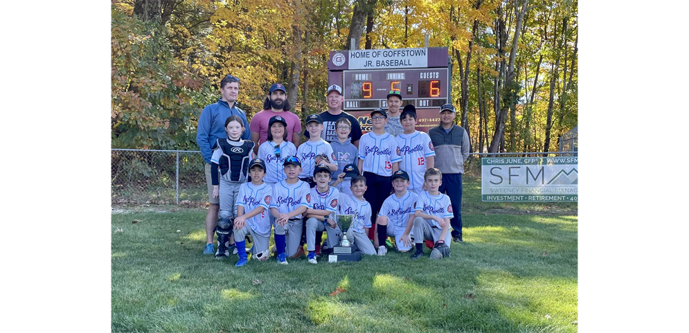 Minors Fall Ball Champions